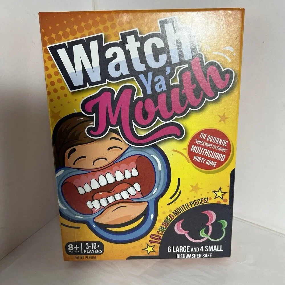 Family Board Game Watch‎ Ya' Mouth Game Age 8+ Brand New Sealed