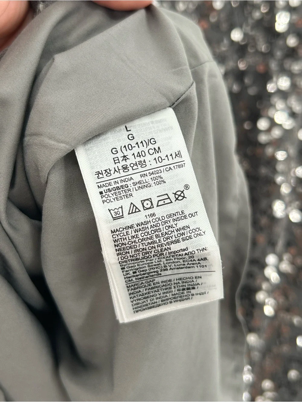 GAP kids sequin
