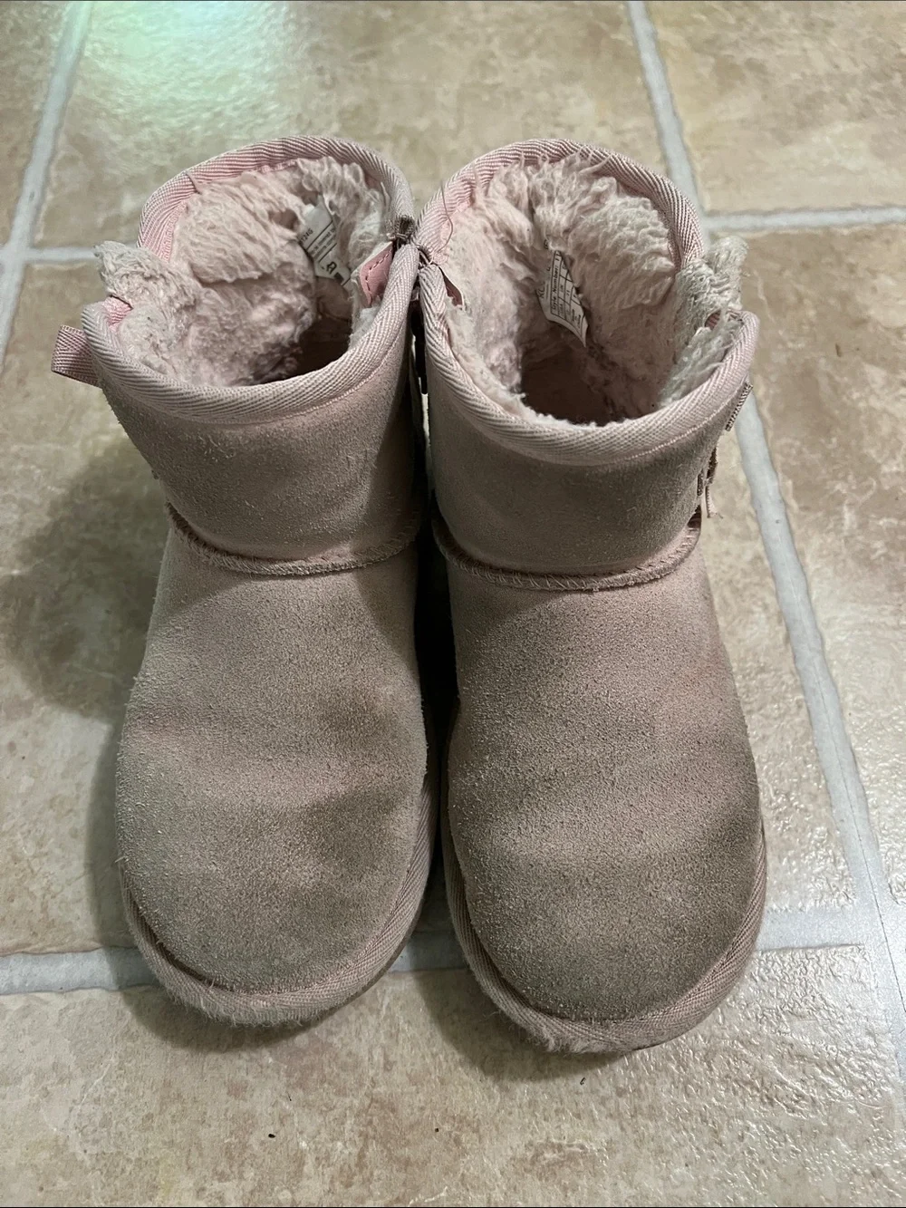 Koolaburra by UGG Pink Plush Lined Slip-On Shoe