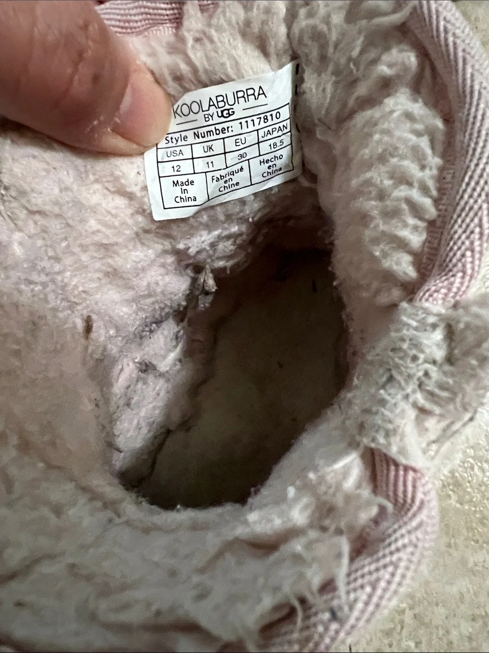 Koolaburra size 12