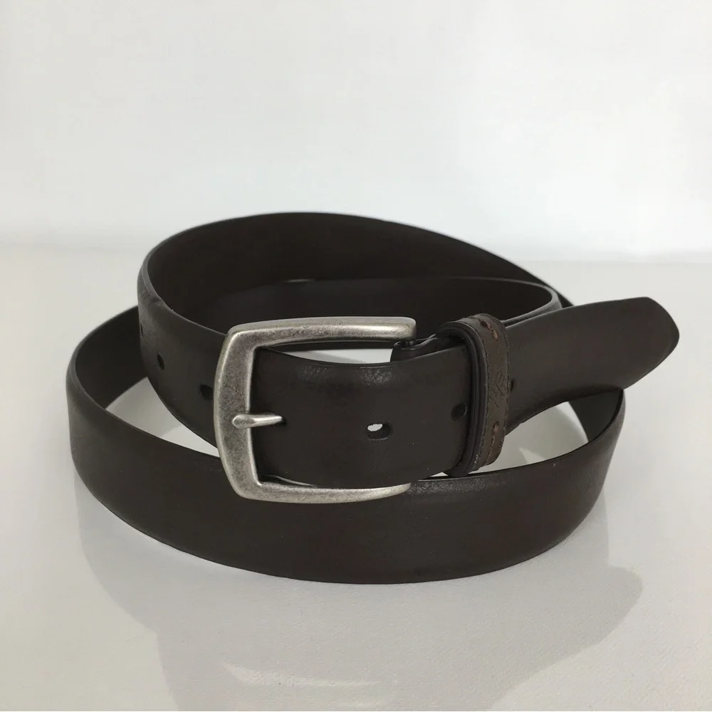 Columbia Vegan Leather Belt Dark Brown Men’s Size XL 42-44