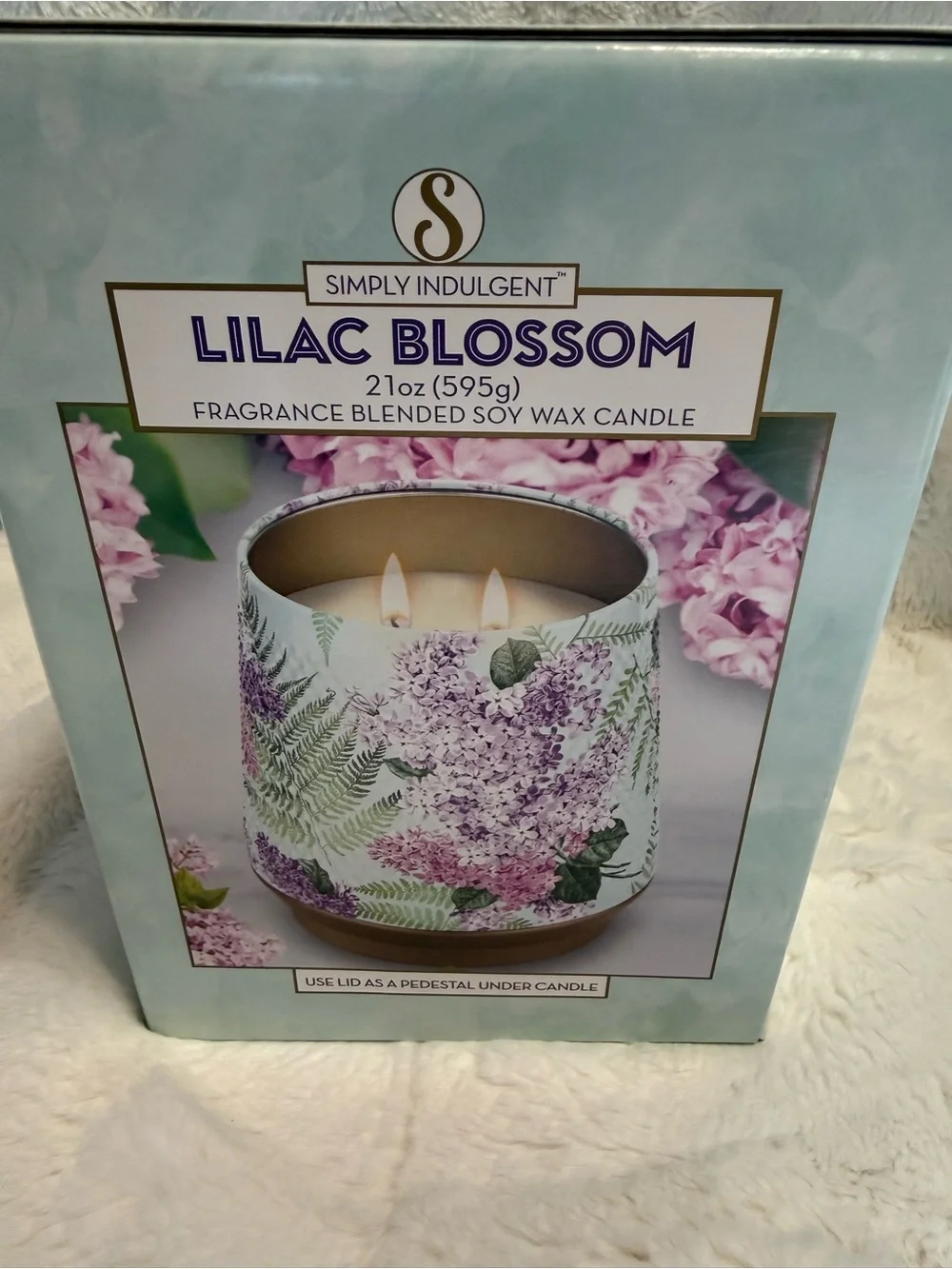 Simply indulgent lilac blossom
