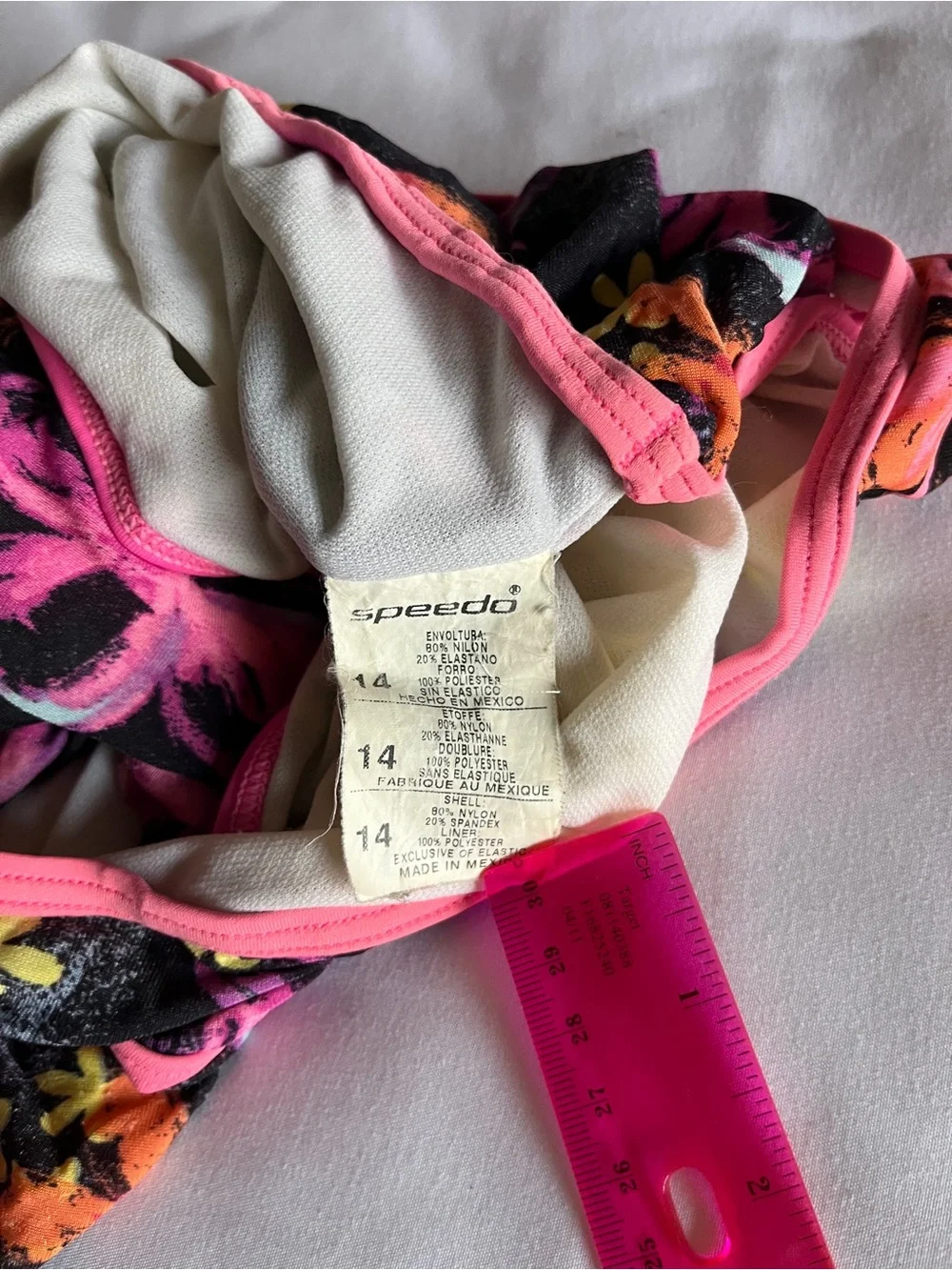 Speedo girls floral