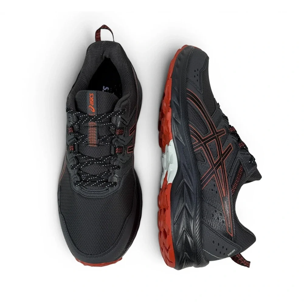Asics Gel Venture 9 Trail Running Shoes Mens 10 4E Extra Wide Grey Spice Latte