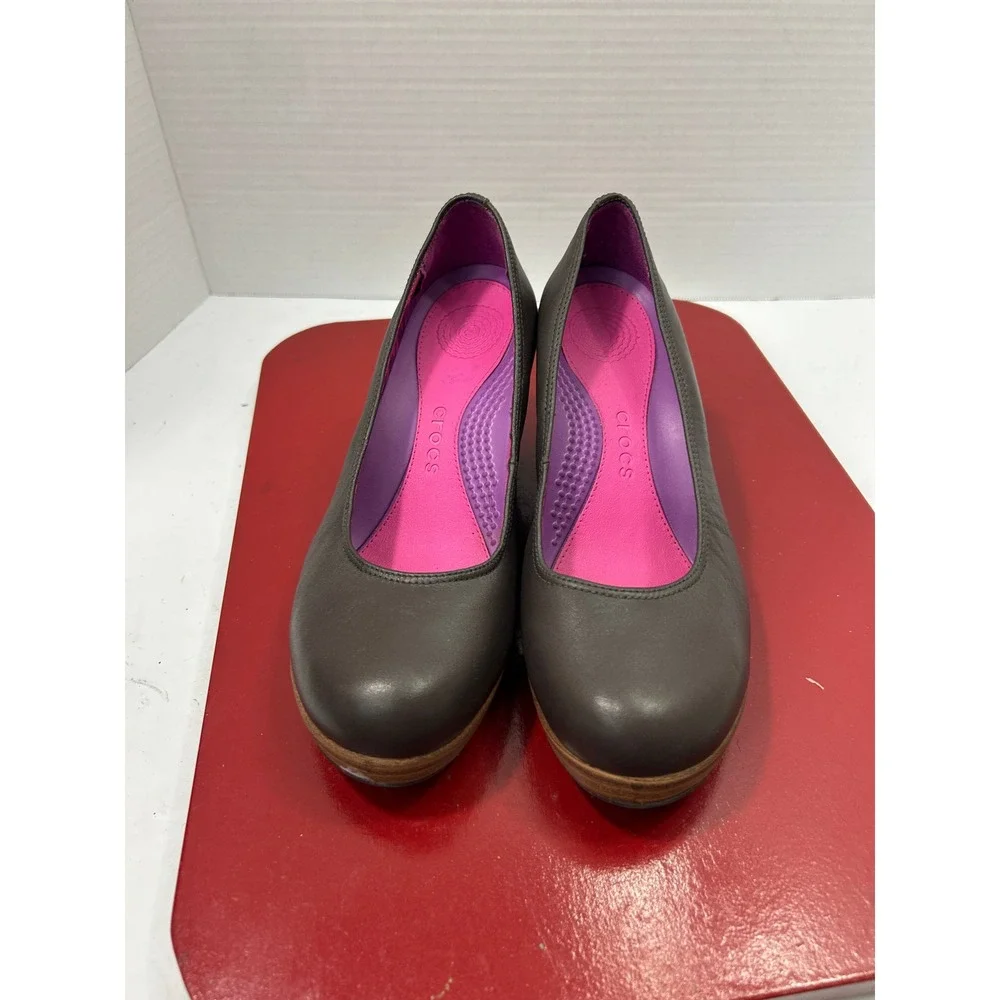 CROCS leigh leather