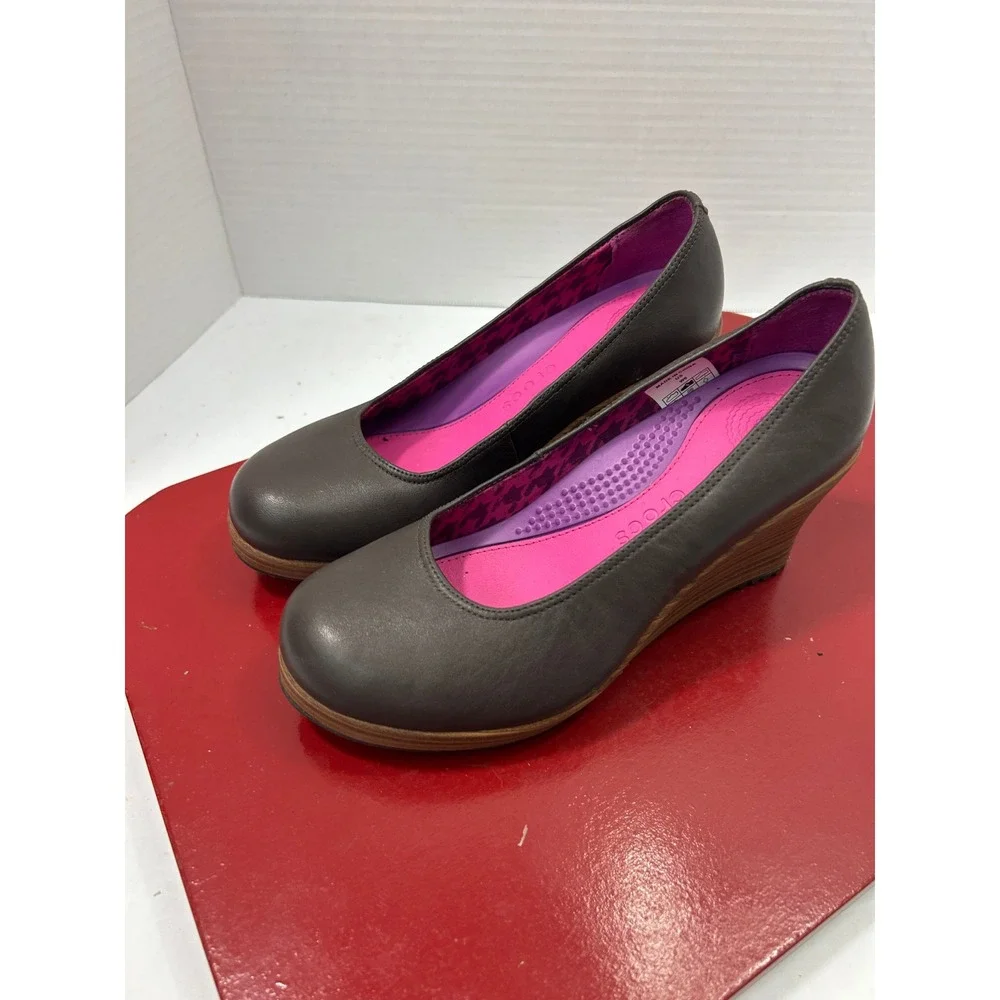 CROCS leigh leather