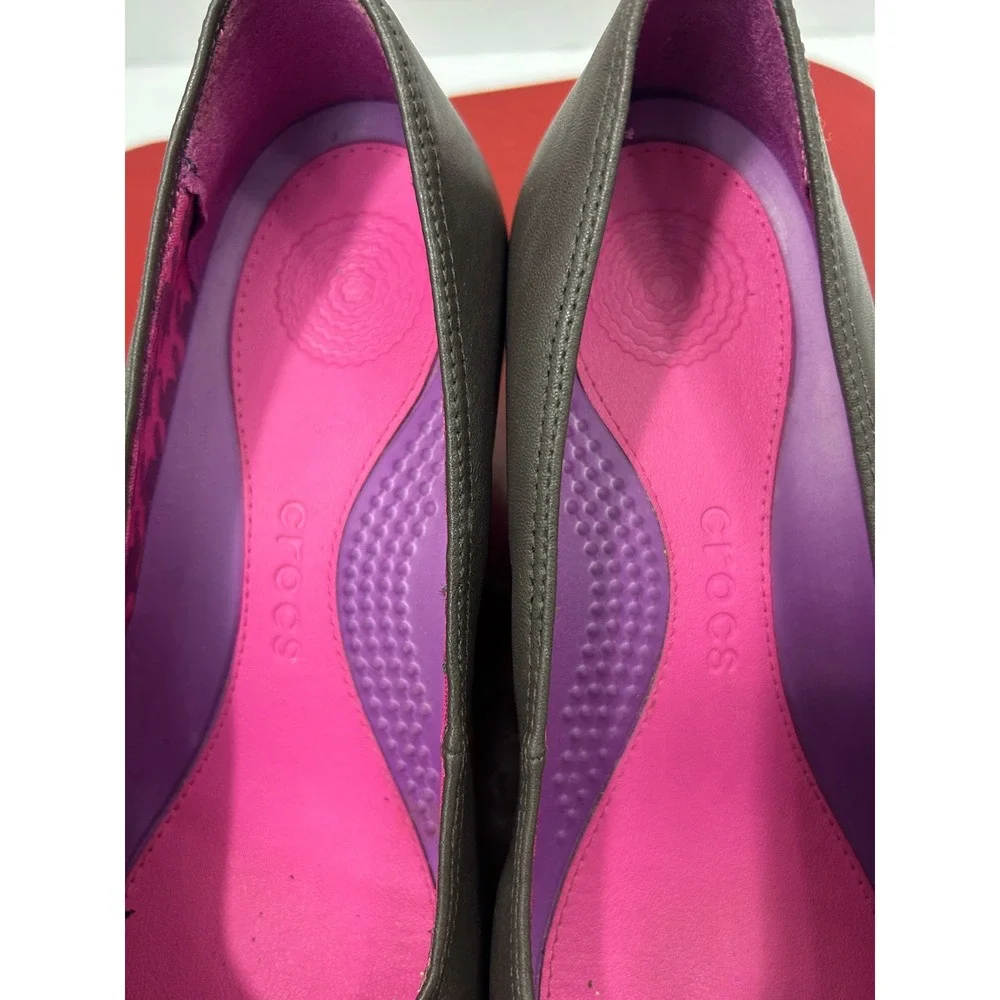 CROCS leigh leather