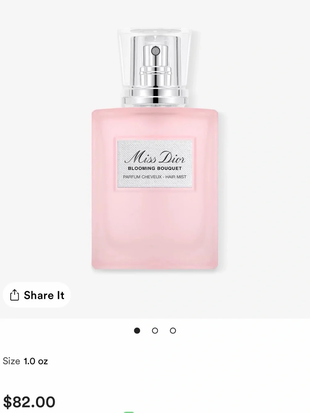 Dior light floral
