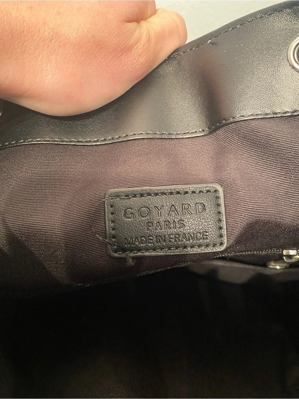 Goyard navy black