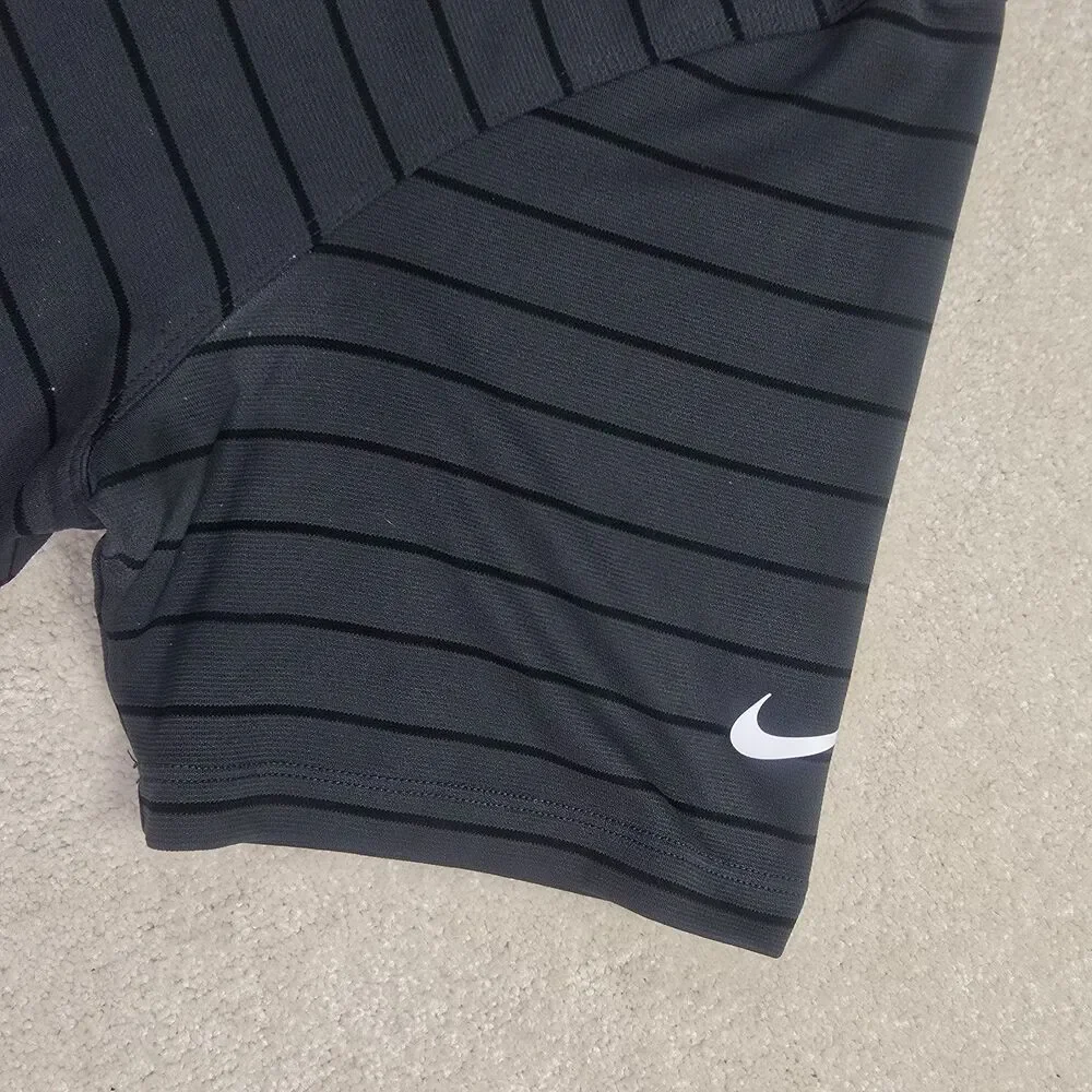 Baltimore Ravens Shirt Men's Large Gray NFL Football Dri Fit On Field Nike Polo