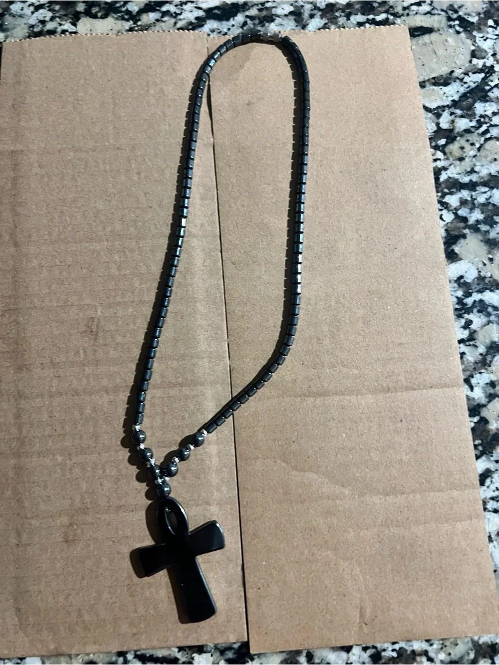 N/A hematite cross