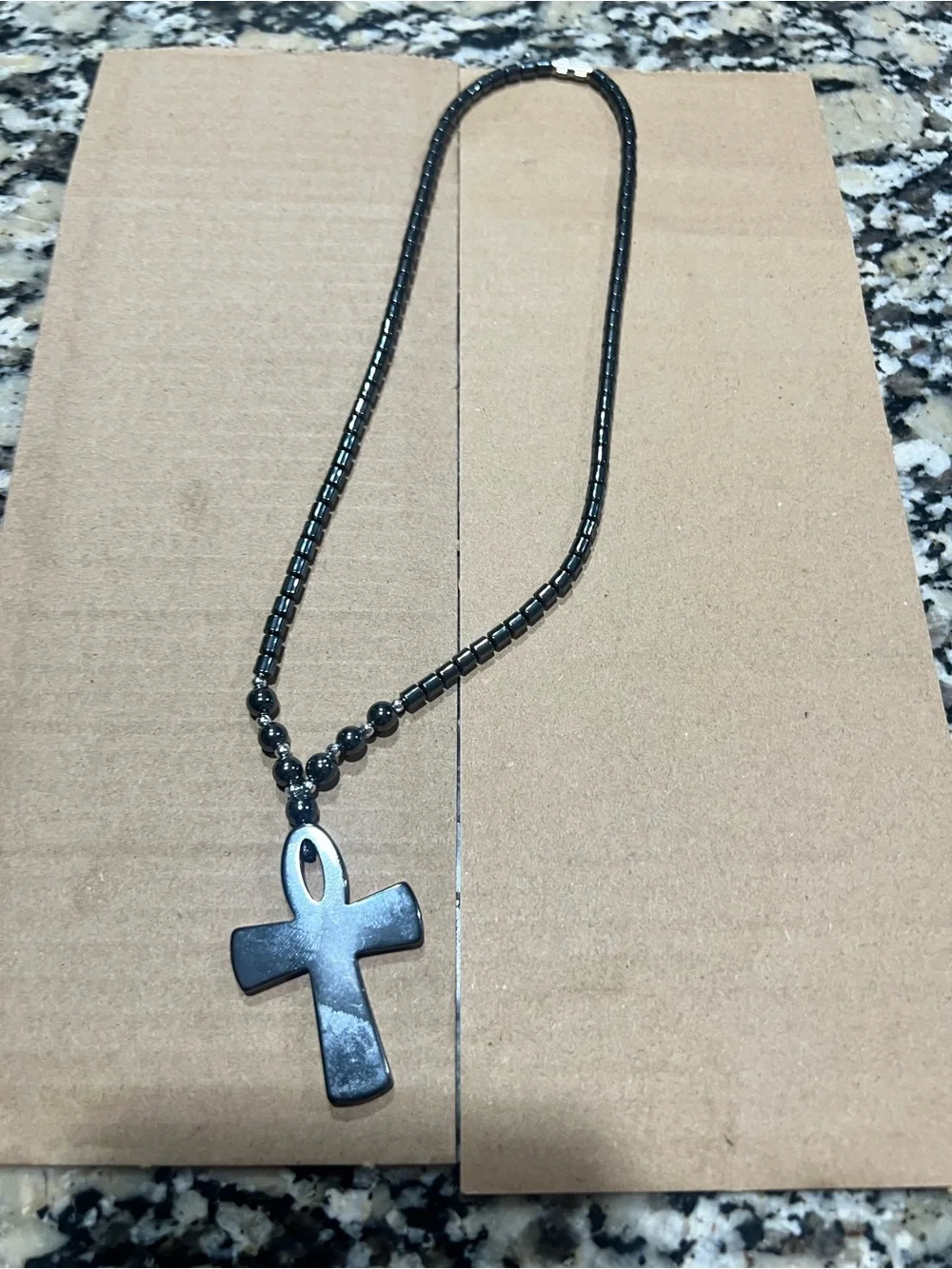 N/A hematite cross