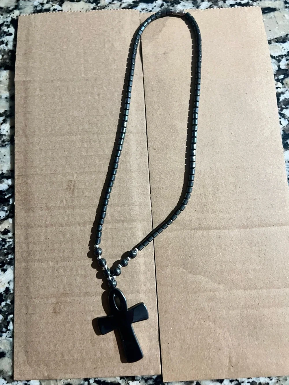 N/A hematite cross