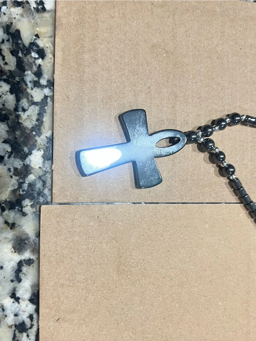 N/A hematite cross