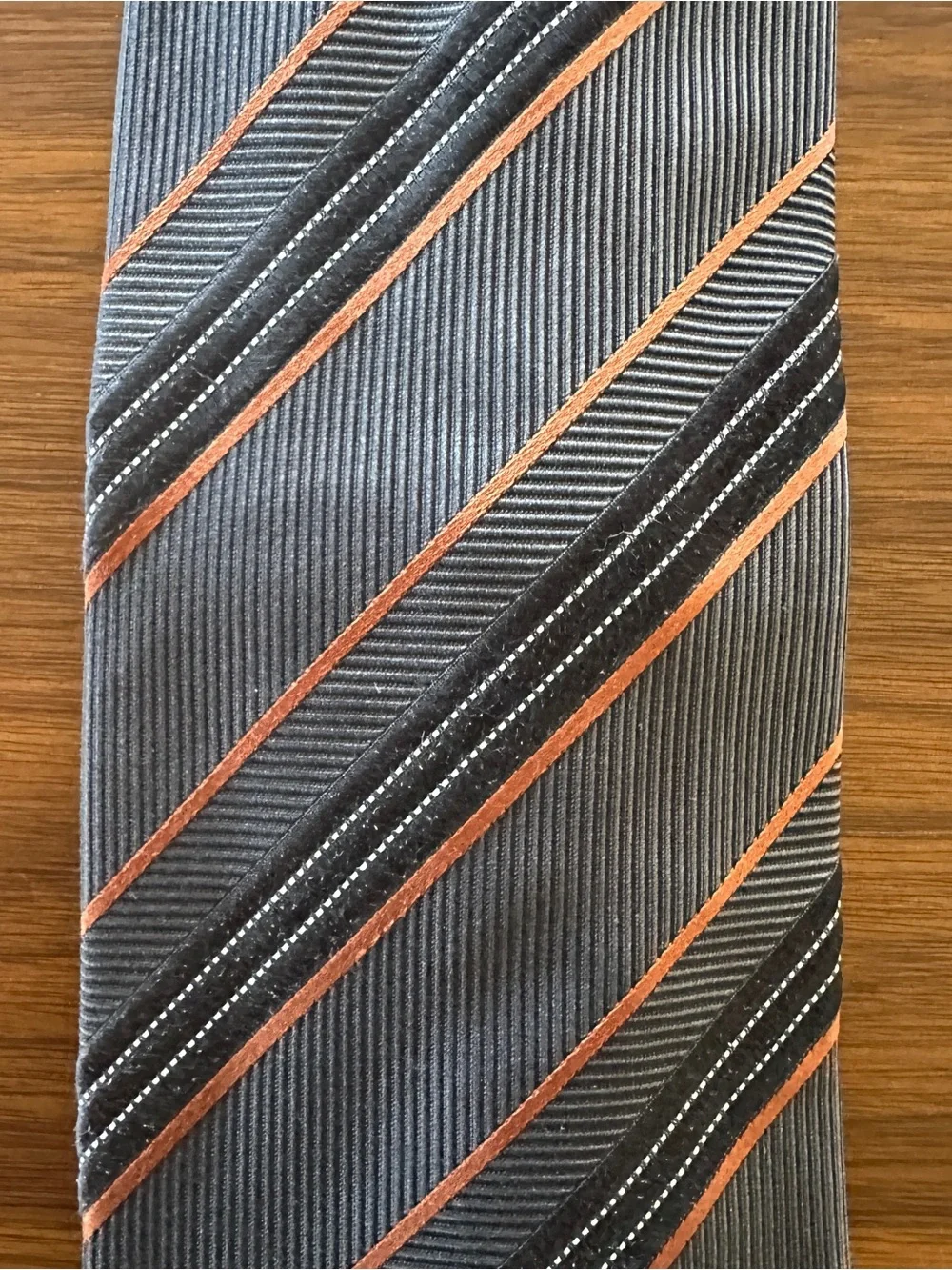 N/A gray silk