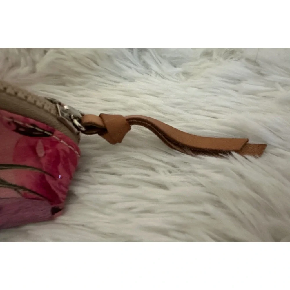 Consuela Brynn Flamingo Cosmetic Toiletry Makeup Bag Case Pouch Rare‎ HTF