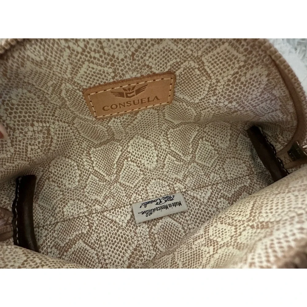 Consuela Brynn Flamingo Cosmetic Toiletry Makeup Bag Case Pouch Rare‎ HTF