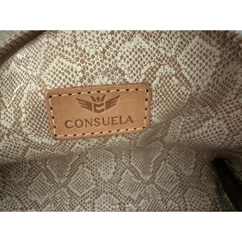 Consuela Brynn Flamingo Cosmetic Toiletry Makeup Bag Case Pouch Rare‎ HTF