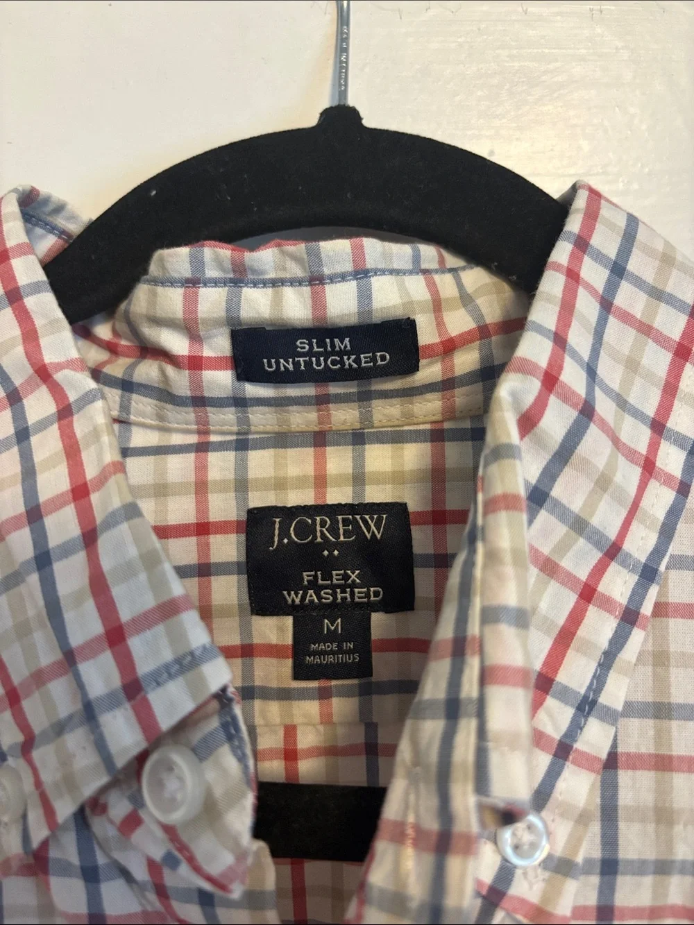 J. Crew lightweight button