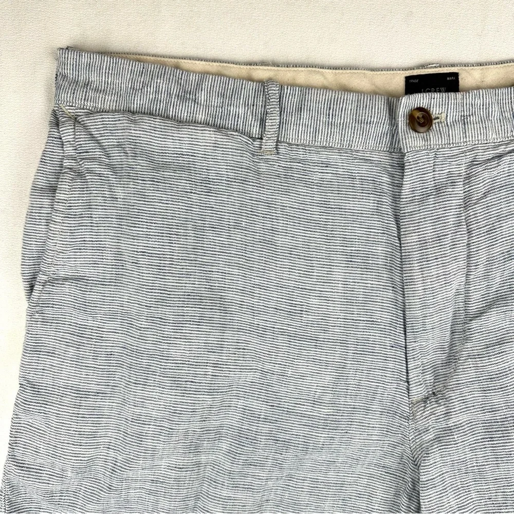 J. Crew 9”inseam linen