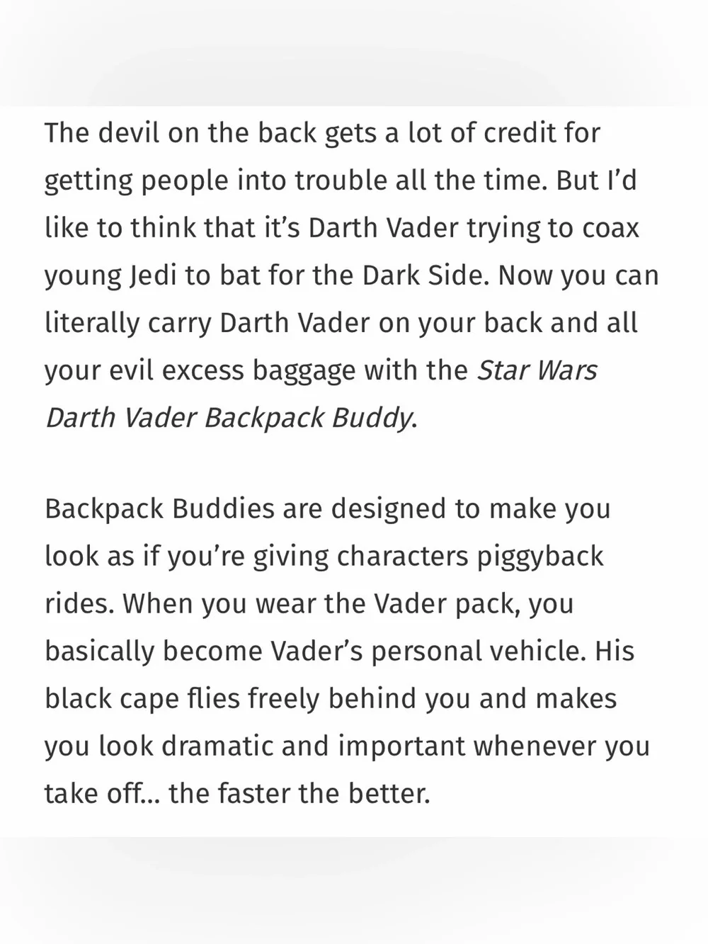 Star Wars soft plush