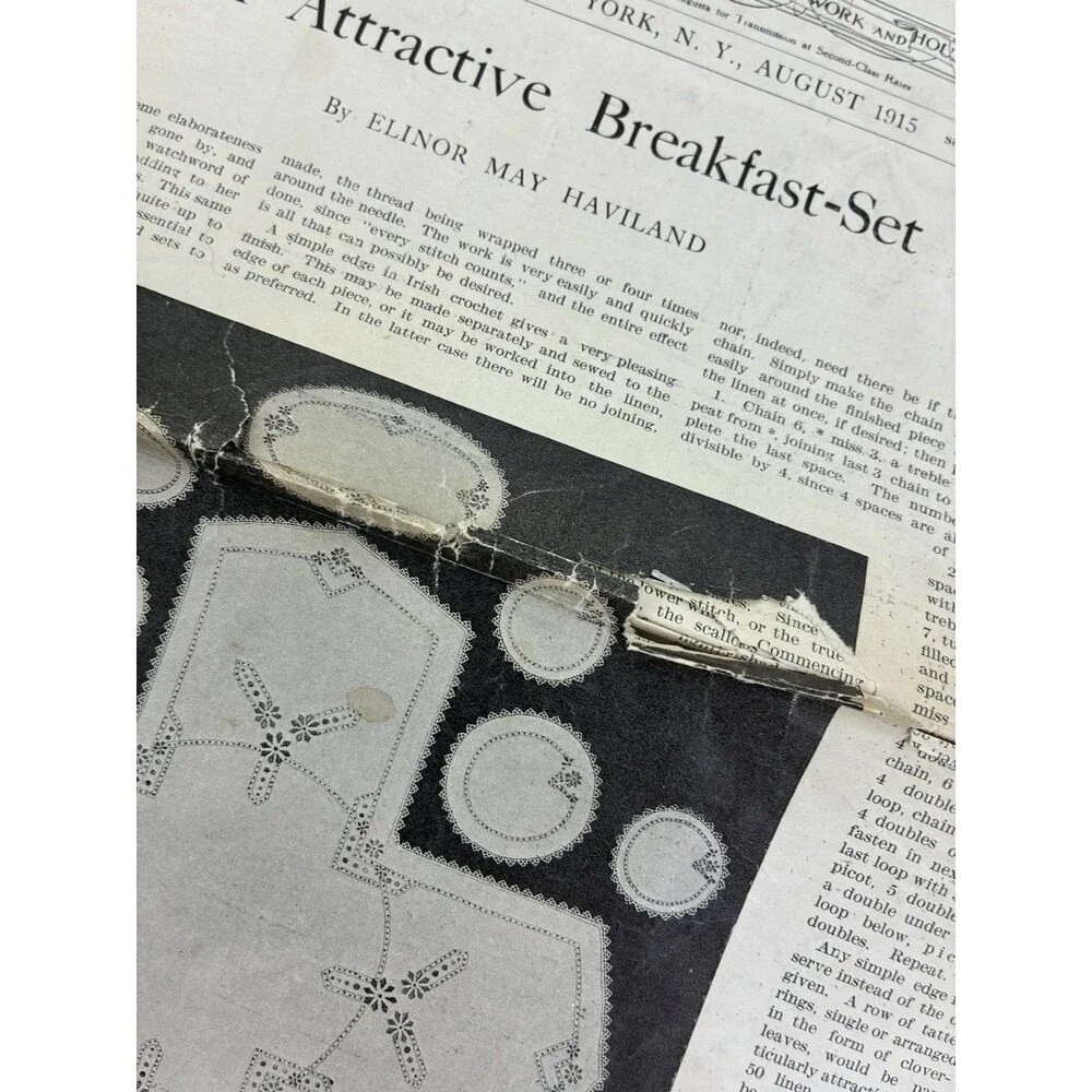 1915 Newspaper Magazine paper covers