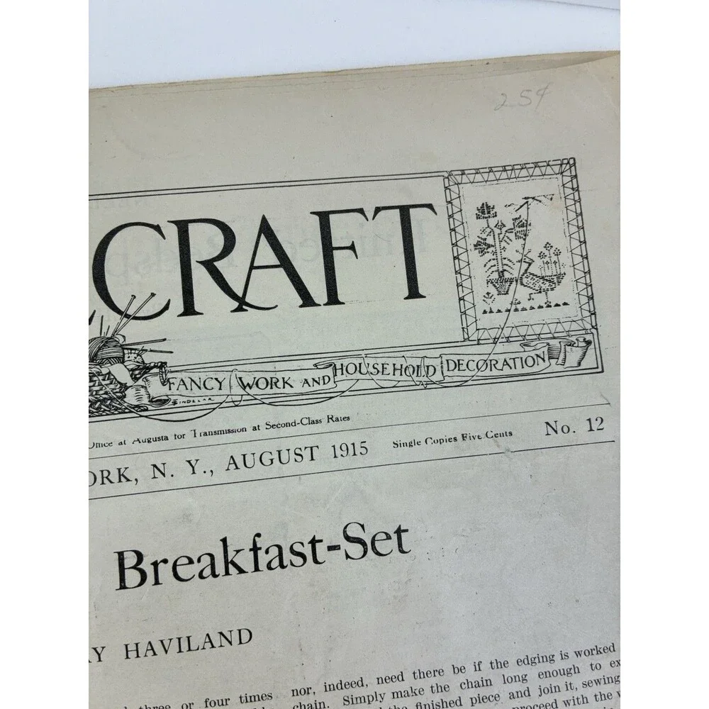 1915 Newspaper Magazine paper covers
