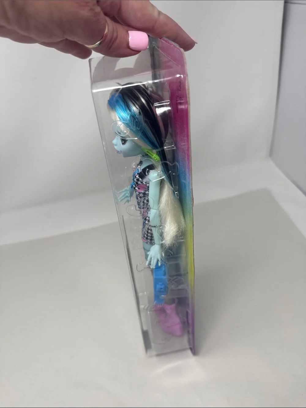 MATTEL MONSTER HIGH FRANKIE STEIN DOLL FIGURINE FIGURE PURSE