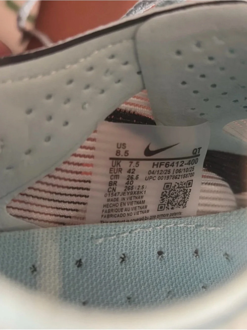 Nike Light Blue VaporFly Next4%