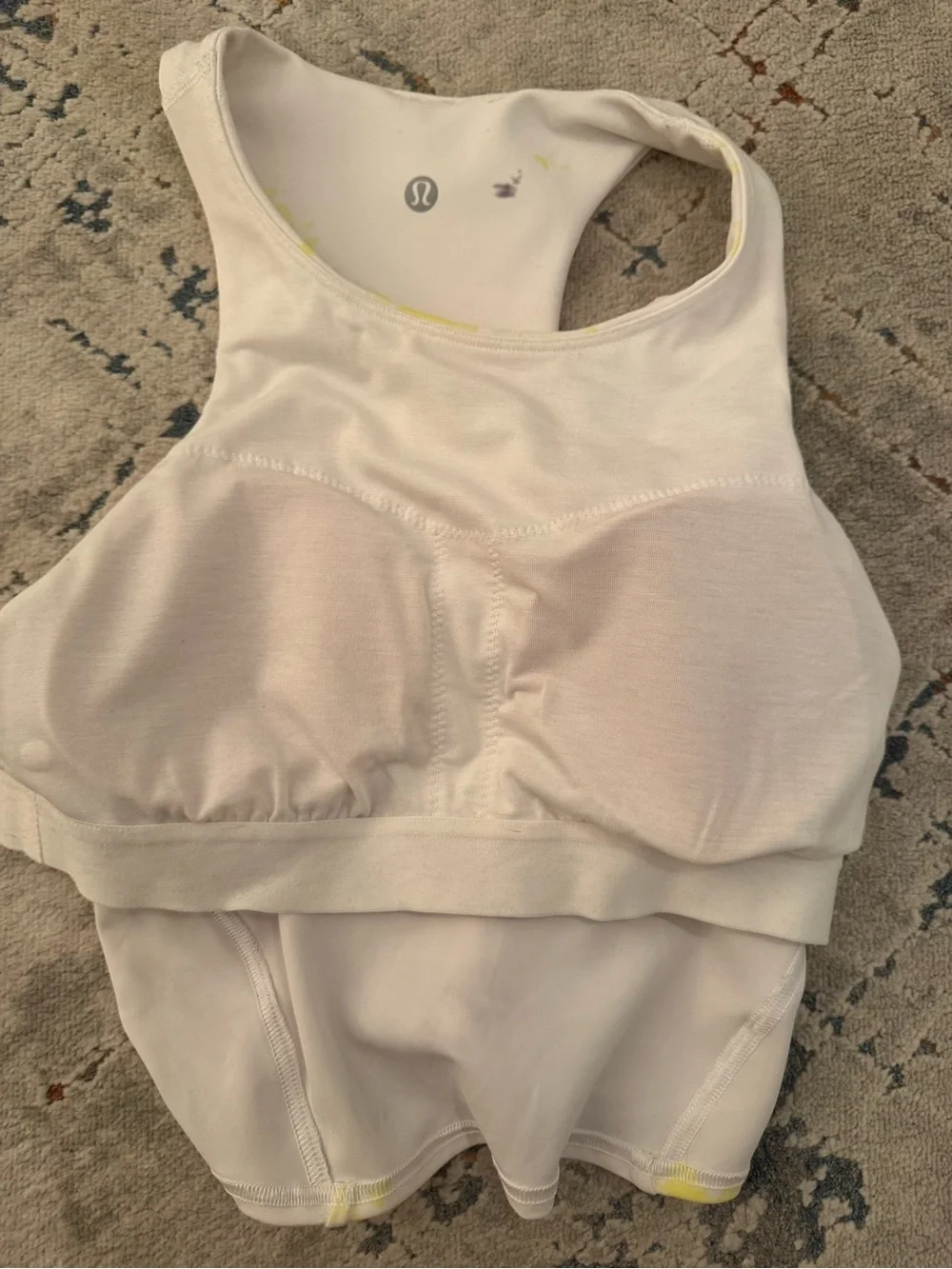 lululemon athletica cropped racerback