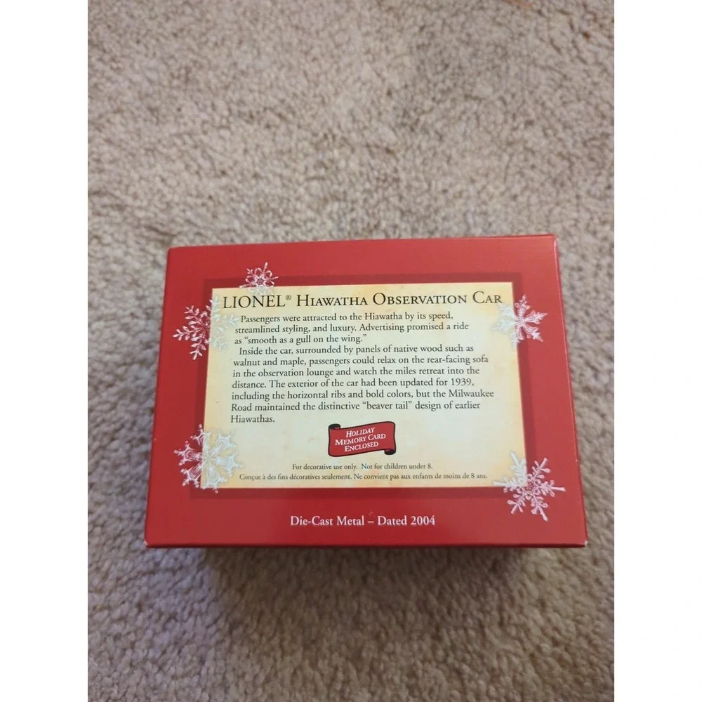 Hallmark keepsake ornament