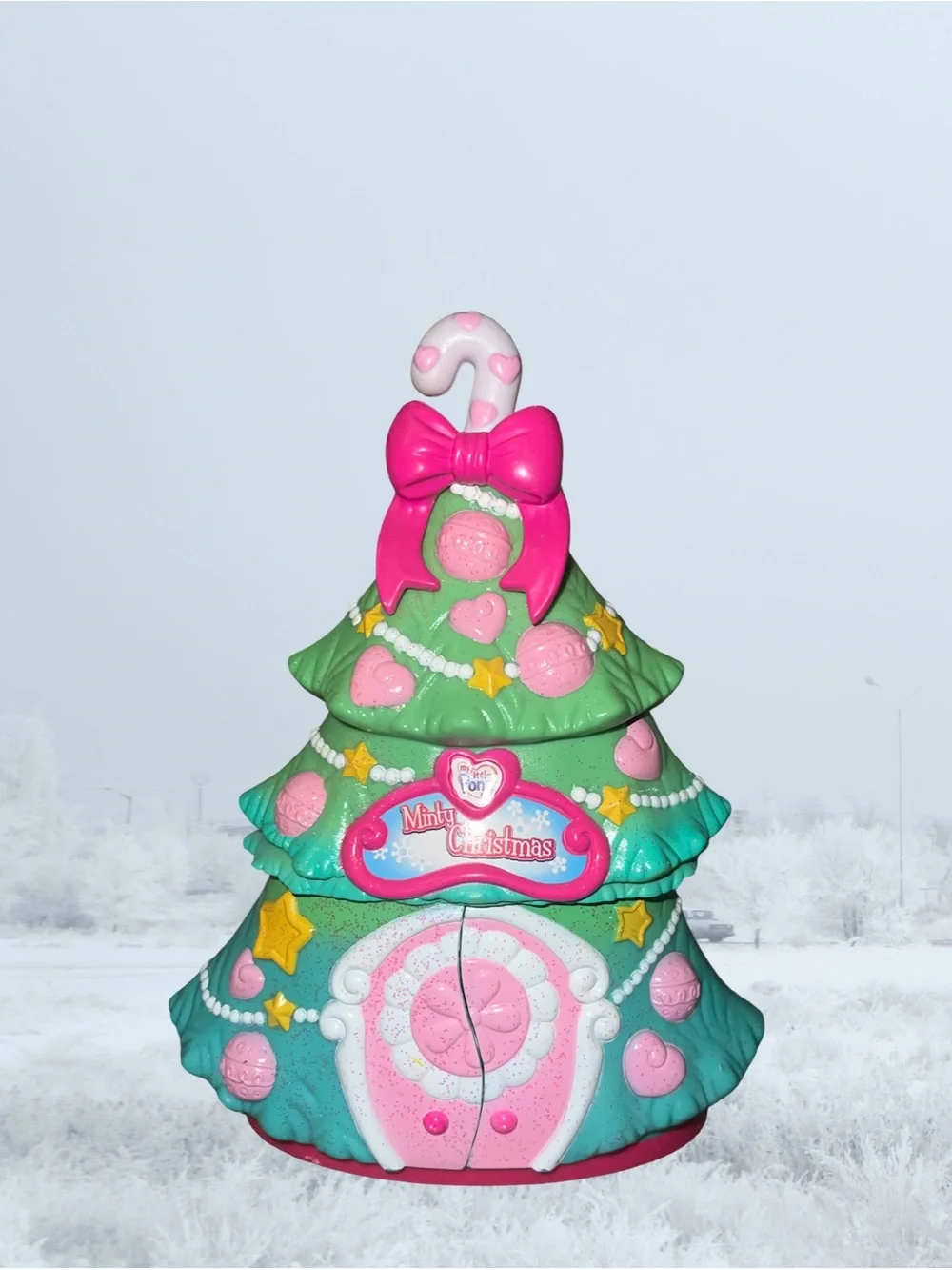 2006 My Little Pony  MLP A Very Minty Christmas Tree Pop-Up Playset 10