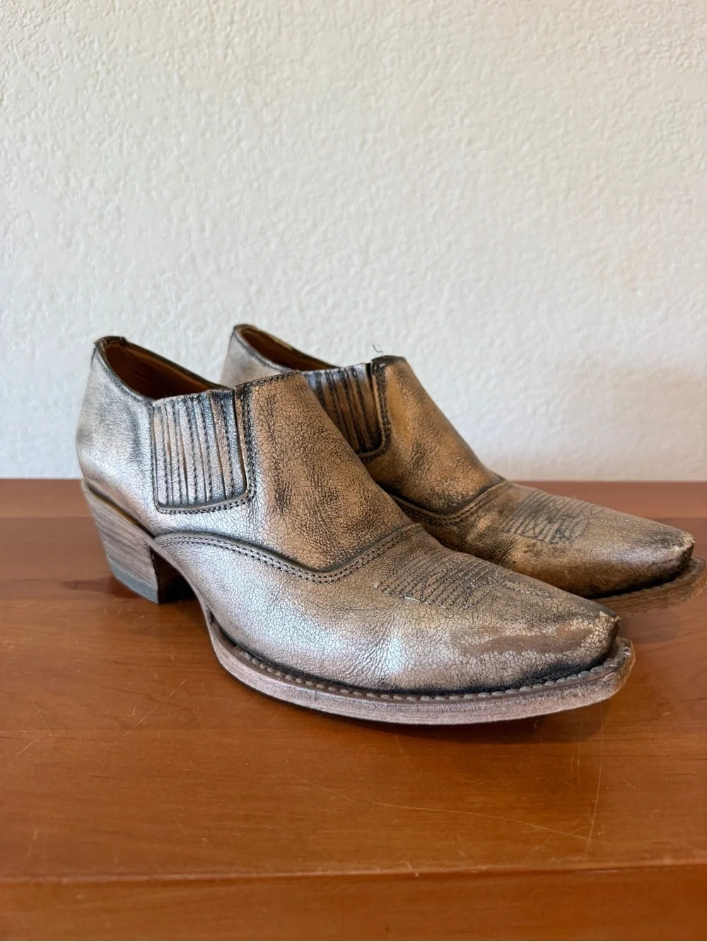 Freebird WYOMING pewter booties