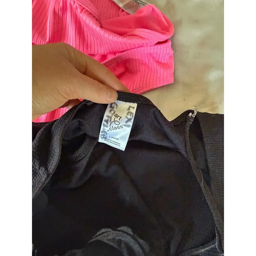 Hurley Primark Art Class SO bathing suit Bundle size 10