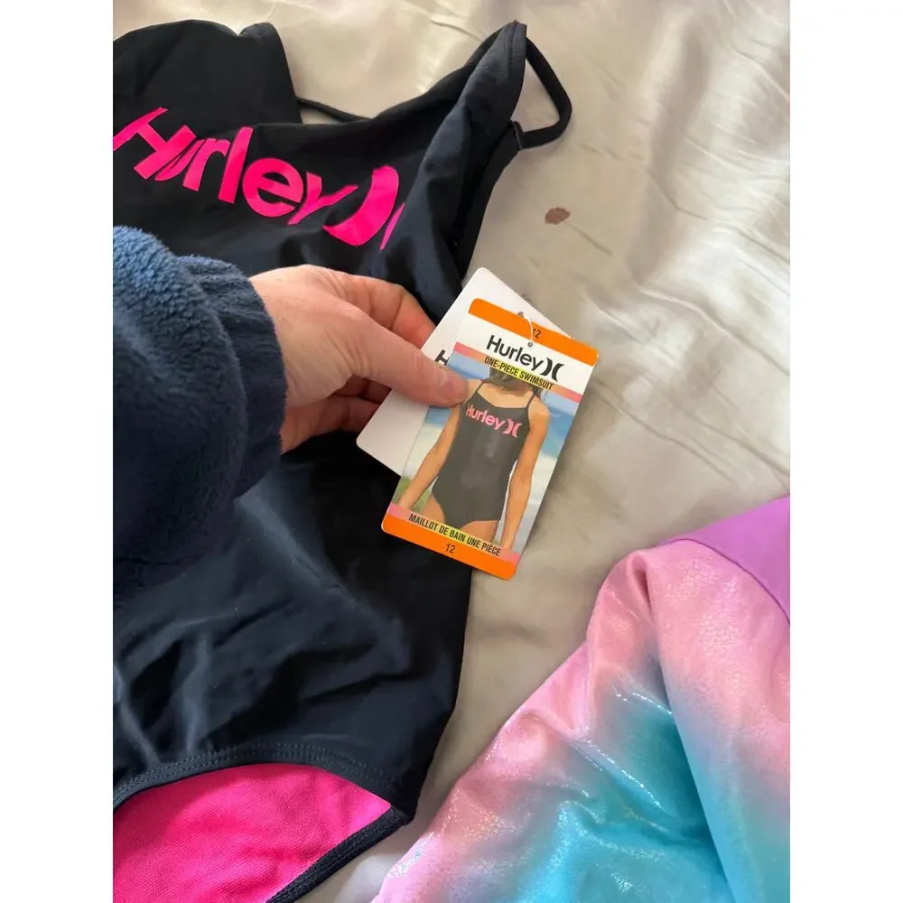 Hurley Primark Art Class SO bathing suit Bundle size 10