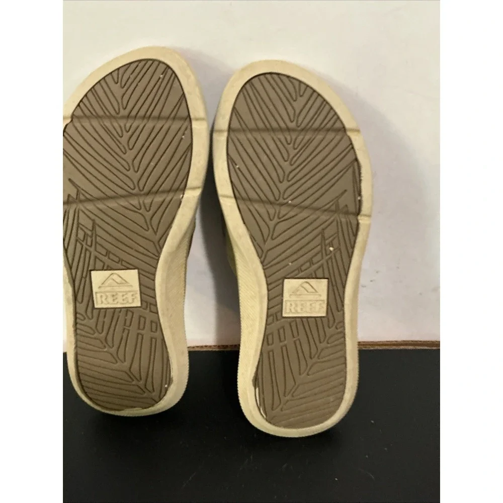 Reef Santa Ana Men's Flip-Flop Sandals - Tan Size 8