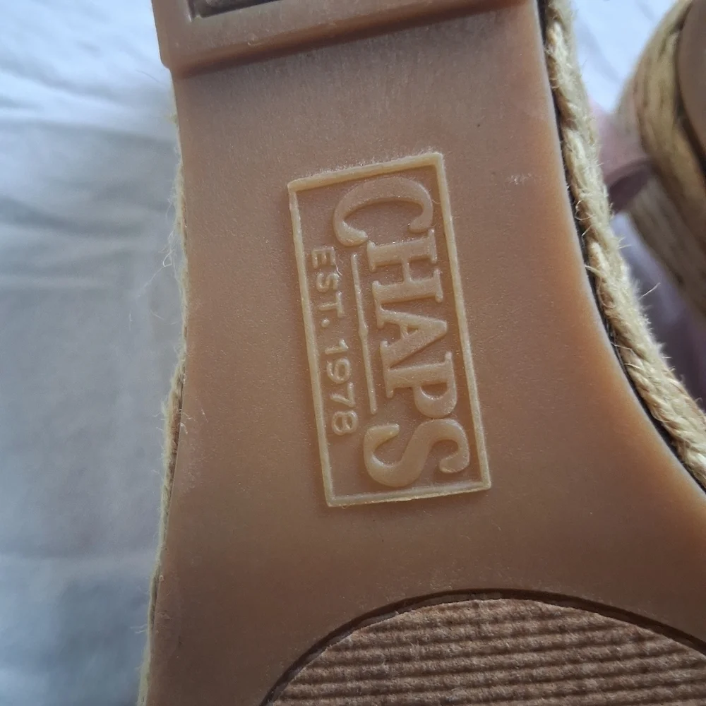 Chaps espadrille sandals