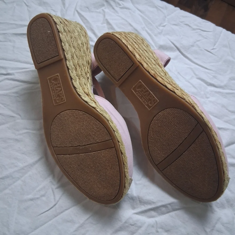 Chaps espadrille sandals