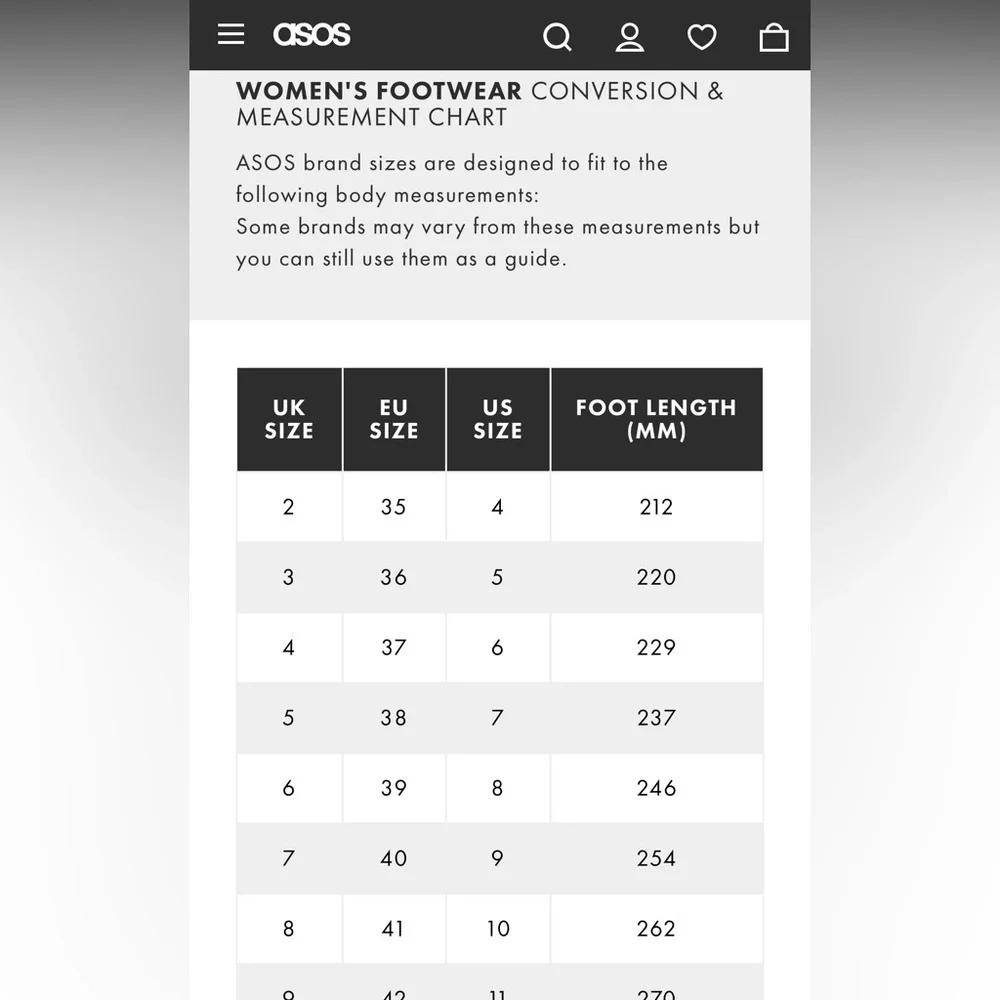 ASOS design black