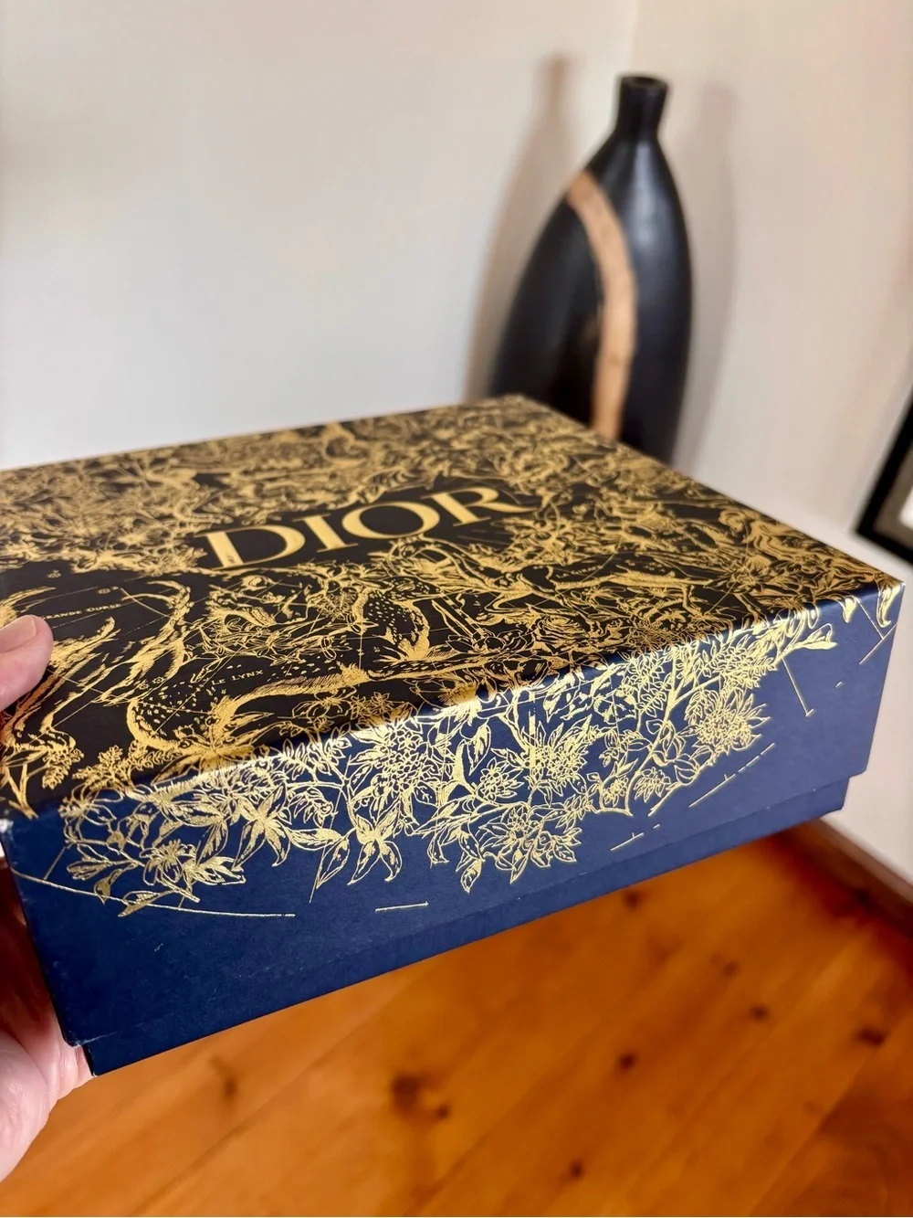 CHRISTIAN DIOR Celestial Zodiac Gift Box w/ Original Tissue 8.25” Collector