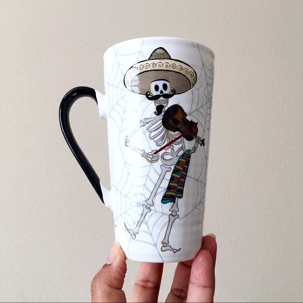 Prima Design Day of The Dead Dia De Los Muertos Coffee Mug