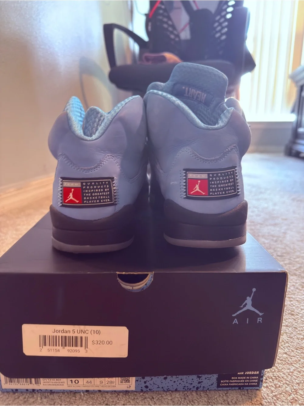 Jordan light blue