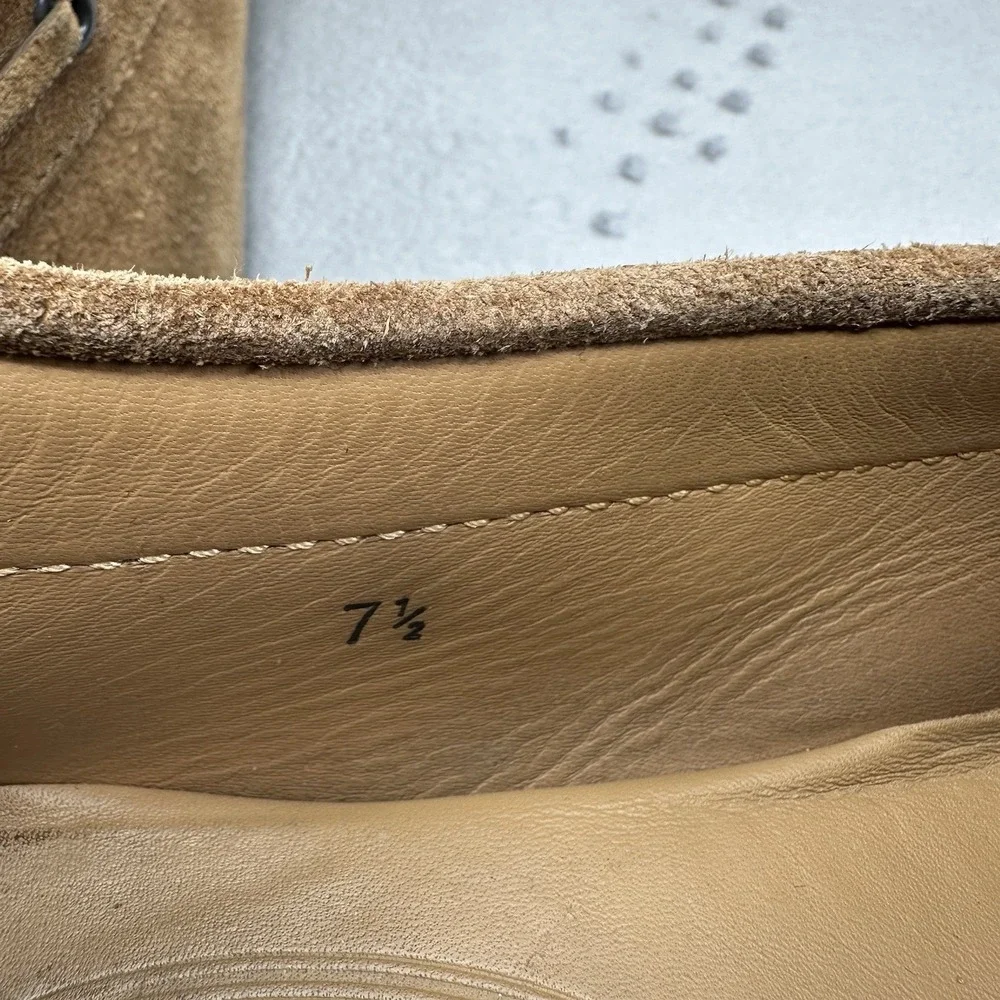 Mens 8.5 / UK 7.5 TOD'S Gommino Driving Loafers Brown Suede Moccasin Tods Shoes