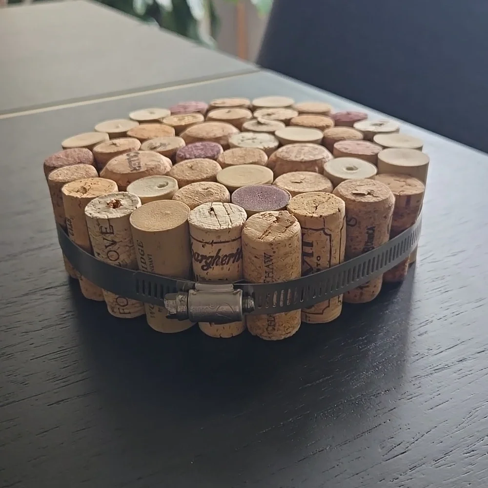 Hand crafted trivet unique gift, great for a bar or the dinner table