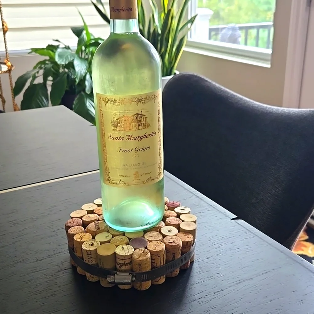 Hand crafted trivet unique gift, great for a bar or the dinner table