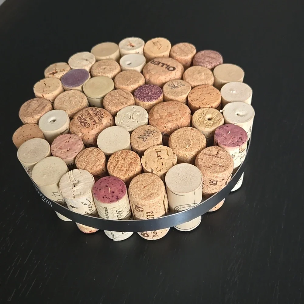 Hand crafted trivet unique gift, great for a bar or the dinner table