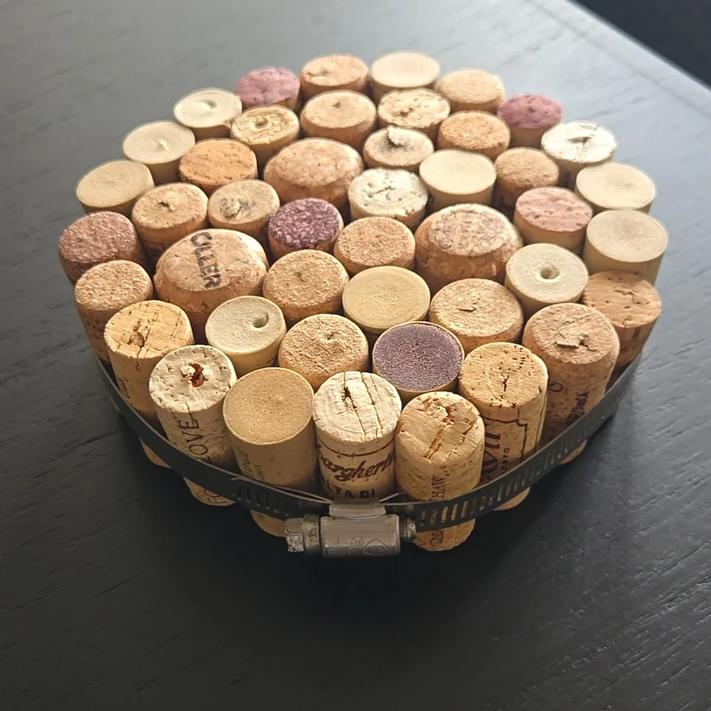 Hand crafted trivet unique gift, great for a bar or the dinner table