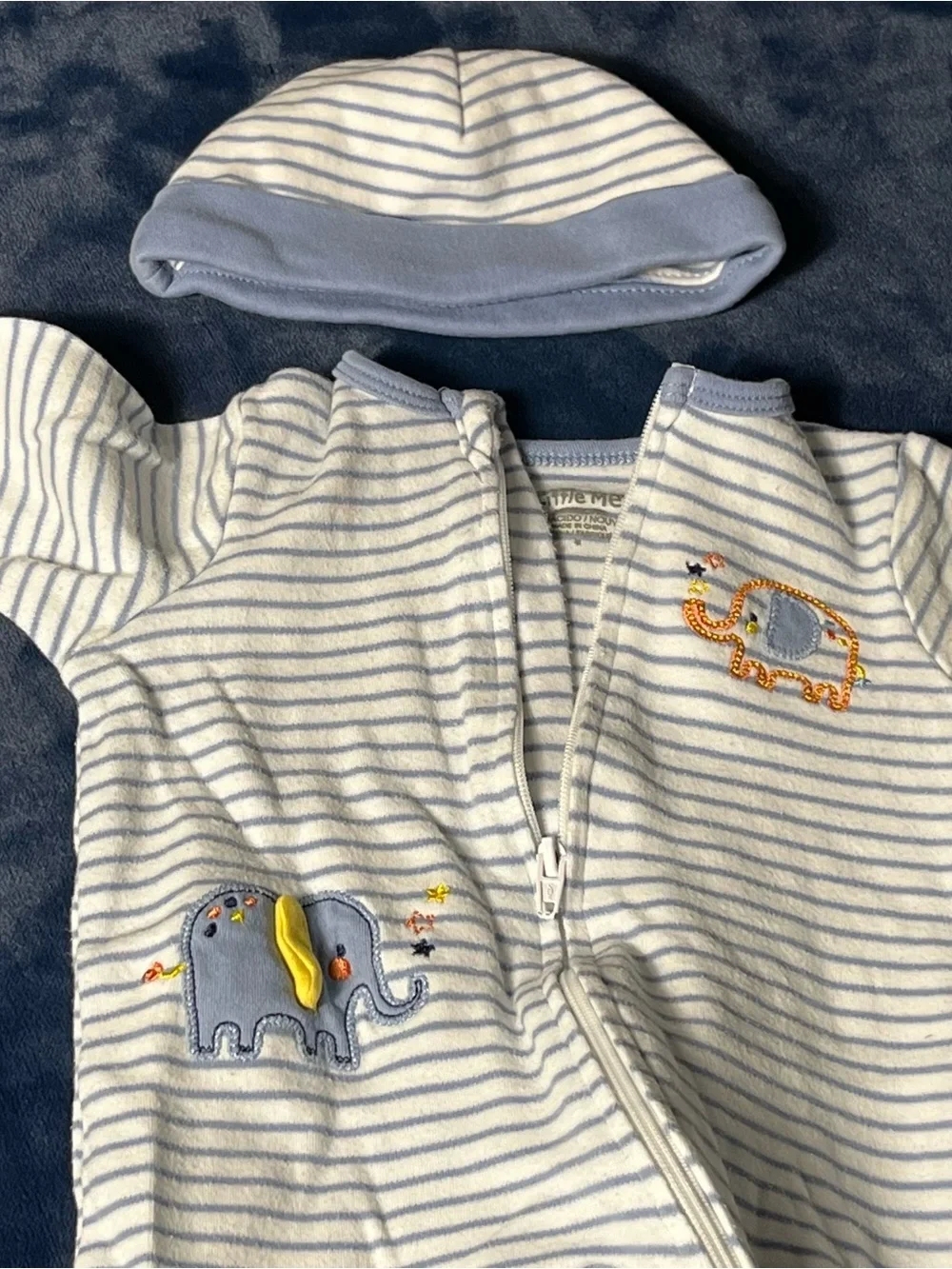 Little Me soft striped