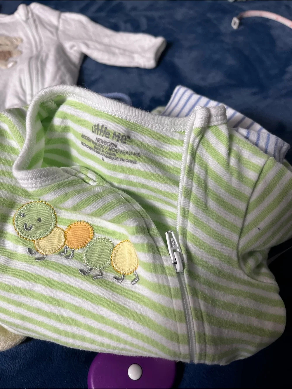 Little Me soft striped