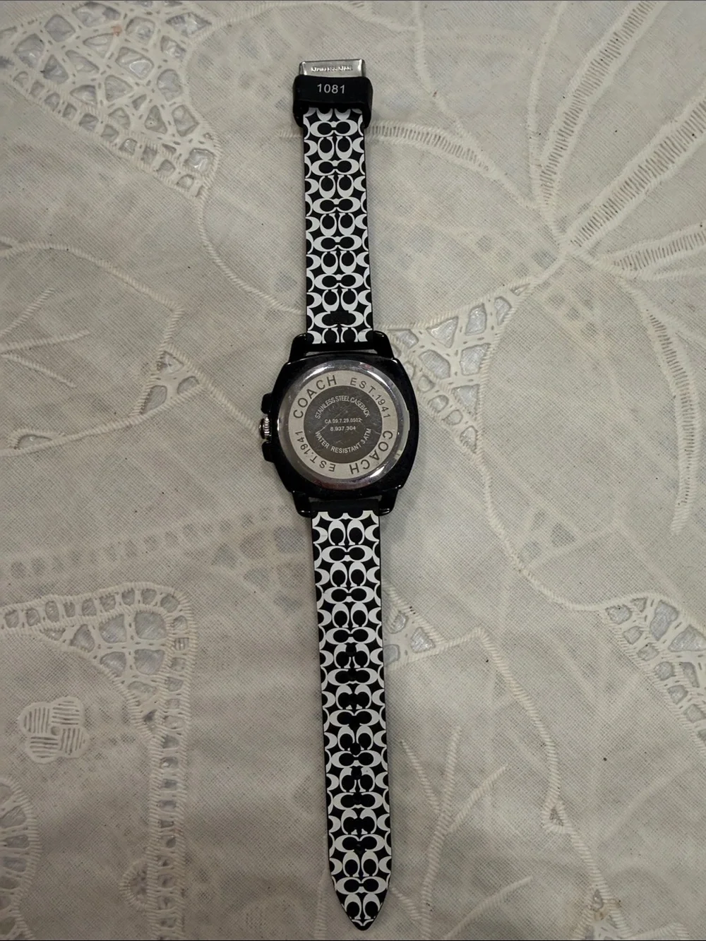 Coach sleek watch